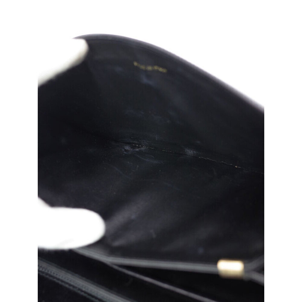 Celine Leather Horse Carriage Shoulder Bag Black - Picture 9 of 9